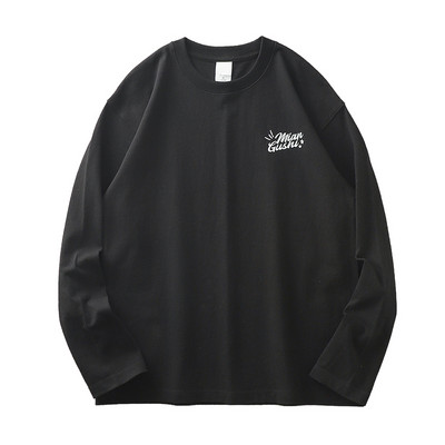 Vyriška palaidinė ilgomis rankovėmis ir kasdieniam gyvenimui tinkančiu raštu