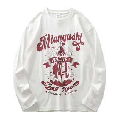 Alkalmi férfi póló - mintával