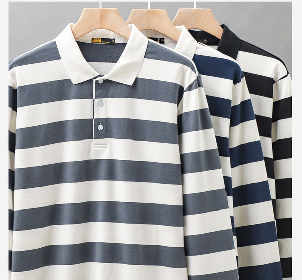 Bluza barbatesta cu nasturi si guler clasic