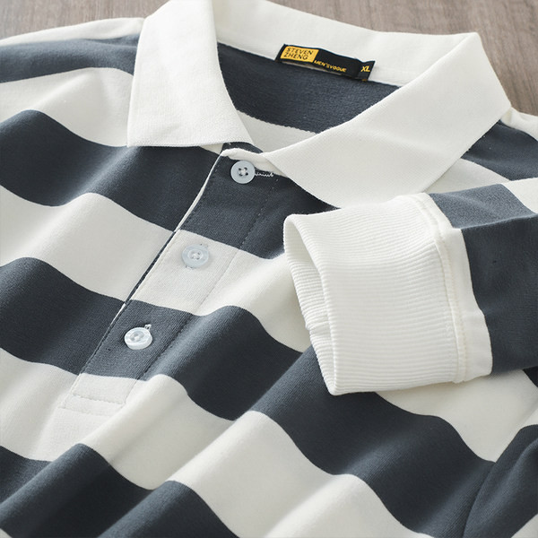 Bluza barbatesta cu nasturi si guler clasic