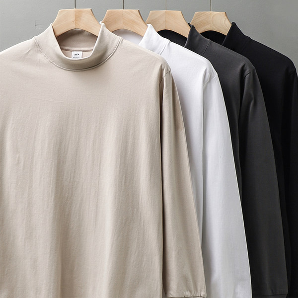 Įvairių spalvų vyriški polo marškinėliai