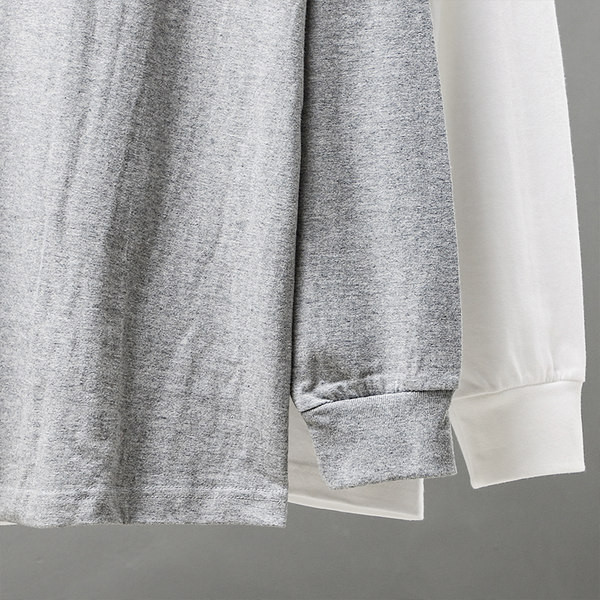 Alkalmi férfi blúz mintával - fehér és szürke színben