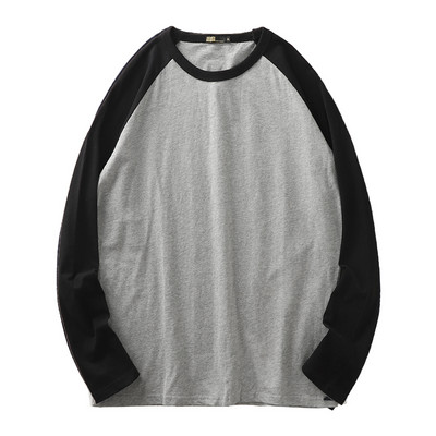 Széles férfi póló színes ujjakkal