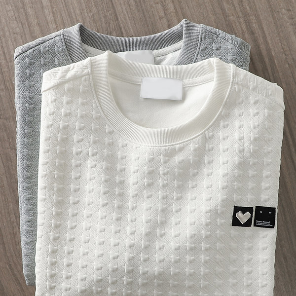 Alkalmi férfi blúz mintával