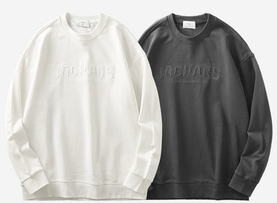 Vyriškos palaidinės švarus modelis su užrašu