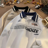 Bluză bărbătească model nou cu guler și inscripție clasică