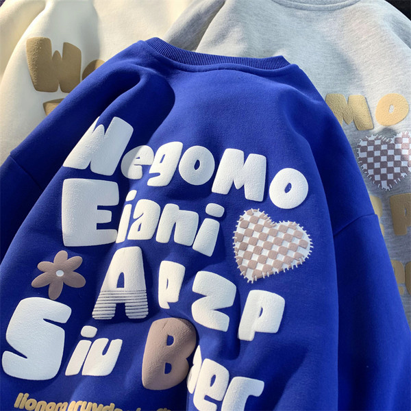 Vyriška laisvalaikio palaidinė su užrašais