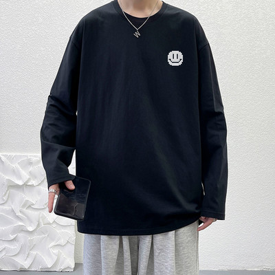 Alkalmi férfi hosszú ujjú póló