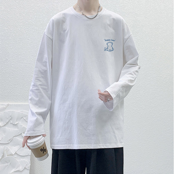 Alkalmi férfi hosszú ujjú póló