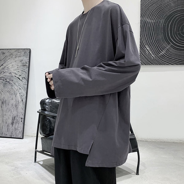 Férfi blúz három színben hasítékkal