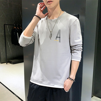 Bluză casual pentru bărbați, cu mânecă scurtă și lungă