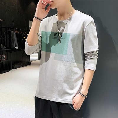 Bluză casual pentru bărbați, cu mânecă scurtă și lungă