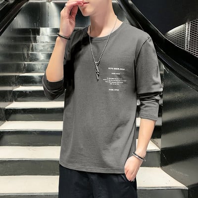 Bluză casual pentru bărbați, cu mânecă scurtă și lungă