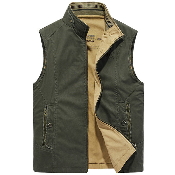 Naujo modelio vyriška liemenė su dviem priekinėmis kišenėmis