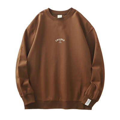 Férfi blúz felirattal és számokkal széles mintával