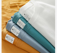 Vienspalviai vyriški marškinėliai – ploni