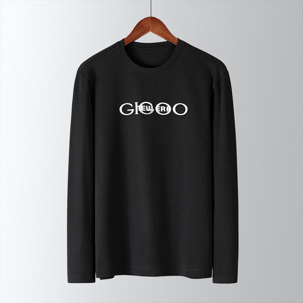 Modern, hosszú ujjú férfi blúz felirattal