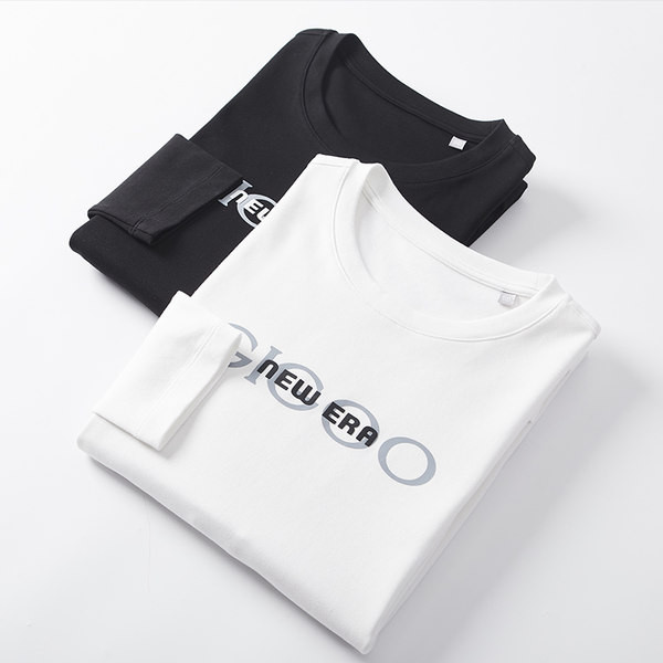 Modern, hosszú ujjú férfi blúz felirattal