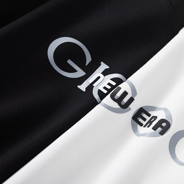 Modern, hosszú ujjú férfi blúz felirattal