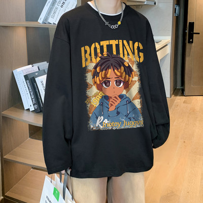 Férfi blúz 3D elemekkel