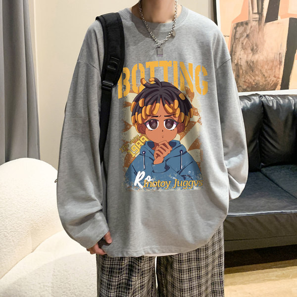 Férfi blúz 3D elemekkel