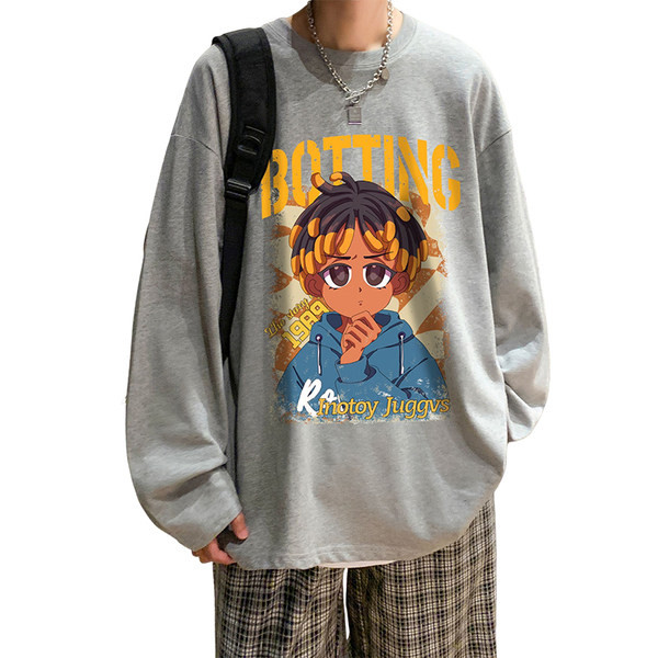 Férfi blúz 3D elemekkel