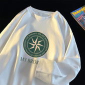 Bluză casual imprimată pentru bărbați