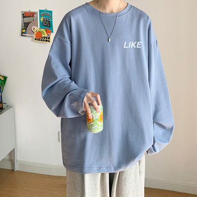 Tricou largi pentru bărbați cu inscripție