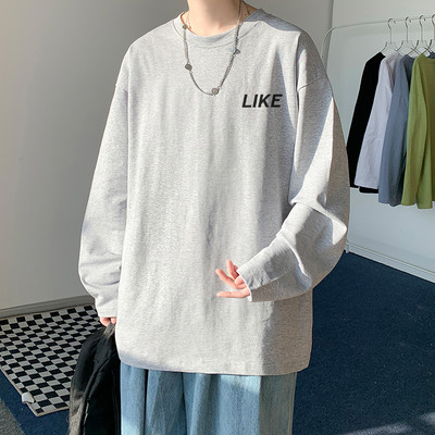 Tricou largi pentru bărbați cu inscripție