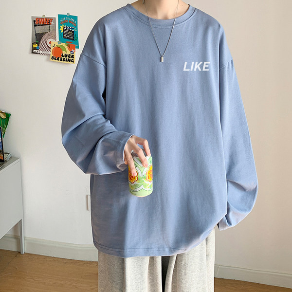 Tricou largi pentru bărbați cu inscripție