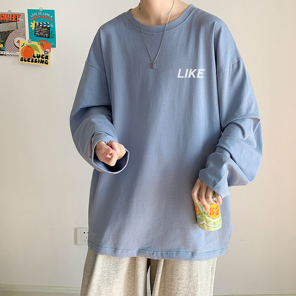 Tricou largi pentru bărbați cu inscripție