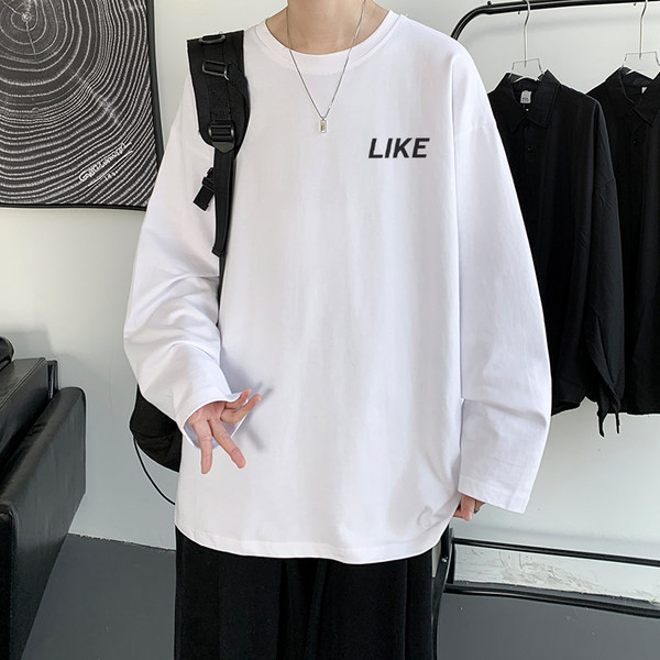 Tricou largi pentru bărbați cu inscripție