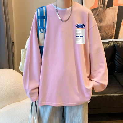 Muška majica s printom dugih rukava