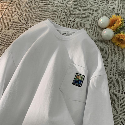 Bluze barbatesti cu buzunar si imprimeu