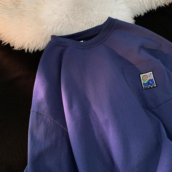 Bluze barbatesti cu buzunar si imprimeu