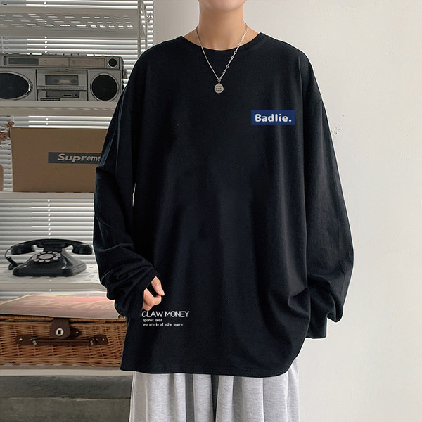 Široka muška bluza sa ovalnim izrezom - više boja