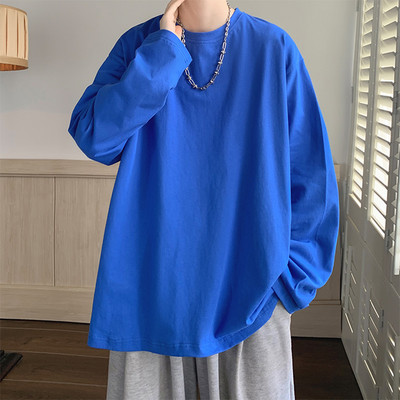 Široki model muške majice - jednobojna