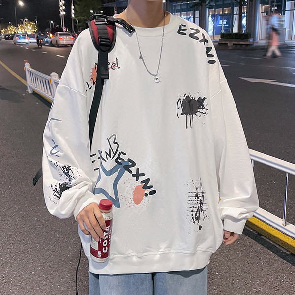 Alkalmi férfi nadrág ovális nyakkivágással és mintával