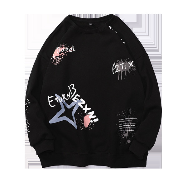 Alkalmi férfi nadrág ovális nyakkivágással és mintával