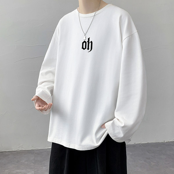 Vyriška laisvalaikio palaidinė apvaliu kaklu