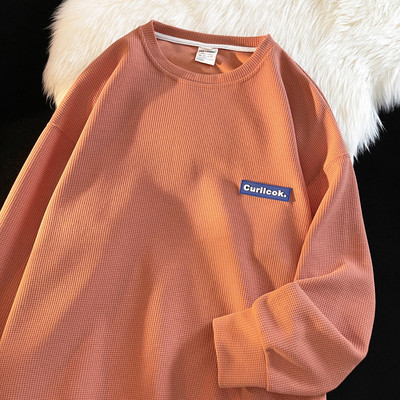 Új modell férfi széles logós blúz