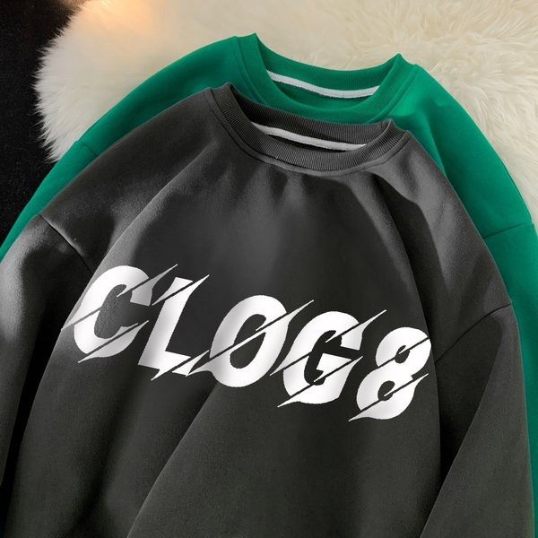 Muška casual bluza dugih rukava sa natpisom novi model