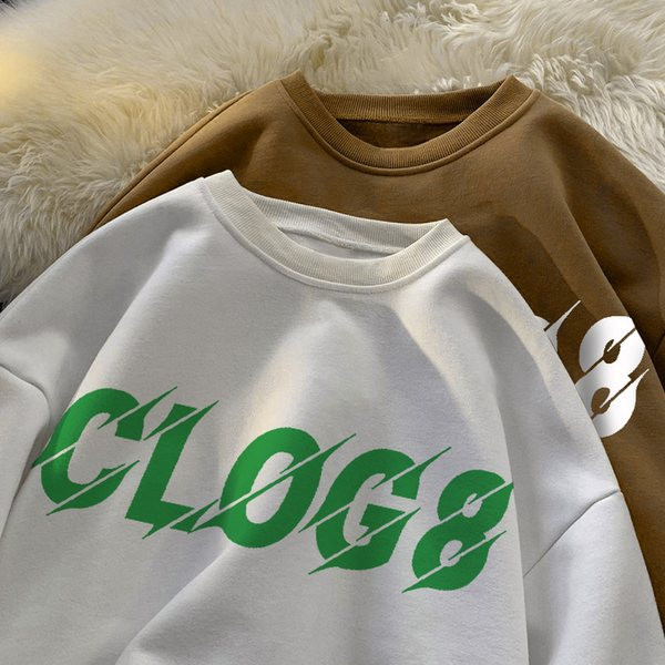 Muška casual bluza dugih rukava sa natpisom novi model