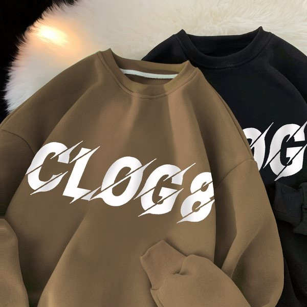 Muška casual bluza dugih rukava sa natpisom novi model