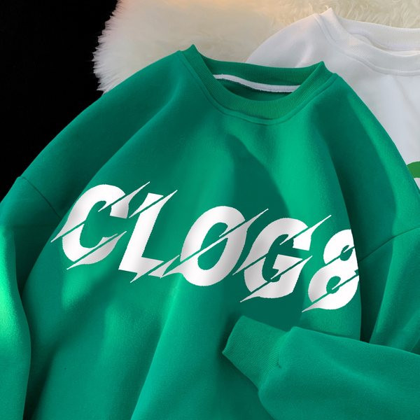 Muška casual bluza dugih rukava sa natpisom novi model