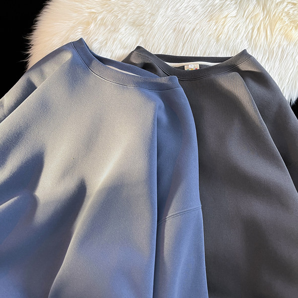 Lezser férfi bő blúz ovális nyakkivágással több színben