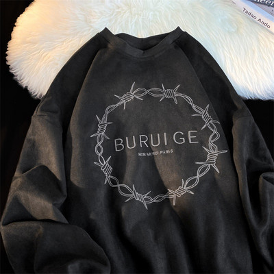 Alkalmi férfi blúz hímzéssel