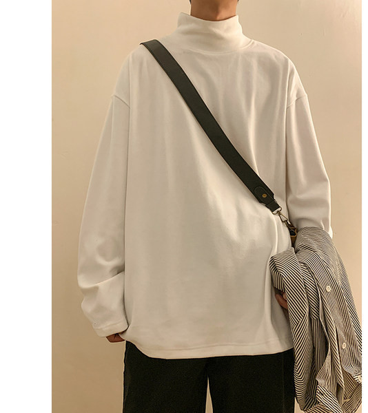 Vyriškos palaidinės platus modelis su polo