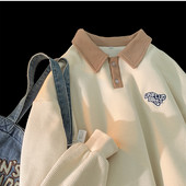 Bluză casual bărbătească cu broderie - trei culori