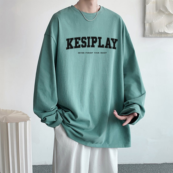 Bluză bărbătească model larg cu mâneci lungi